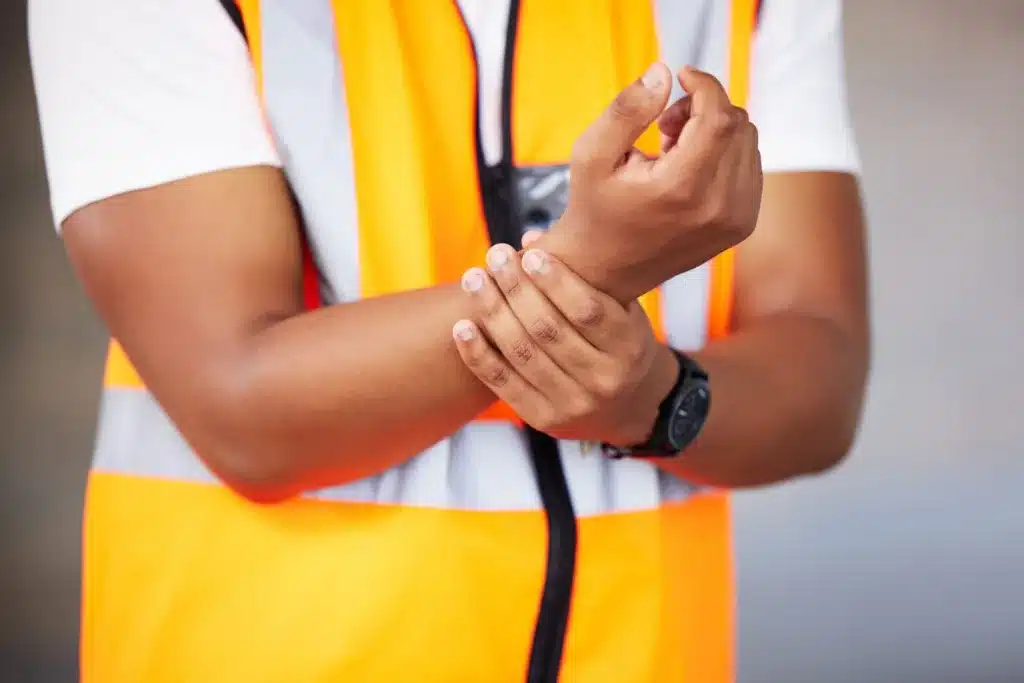 wrist injury in the workplace
