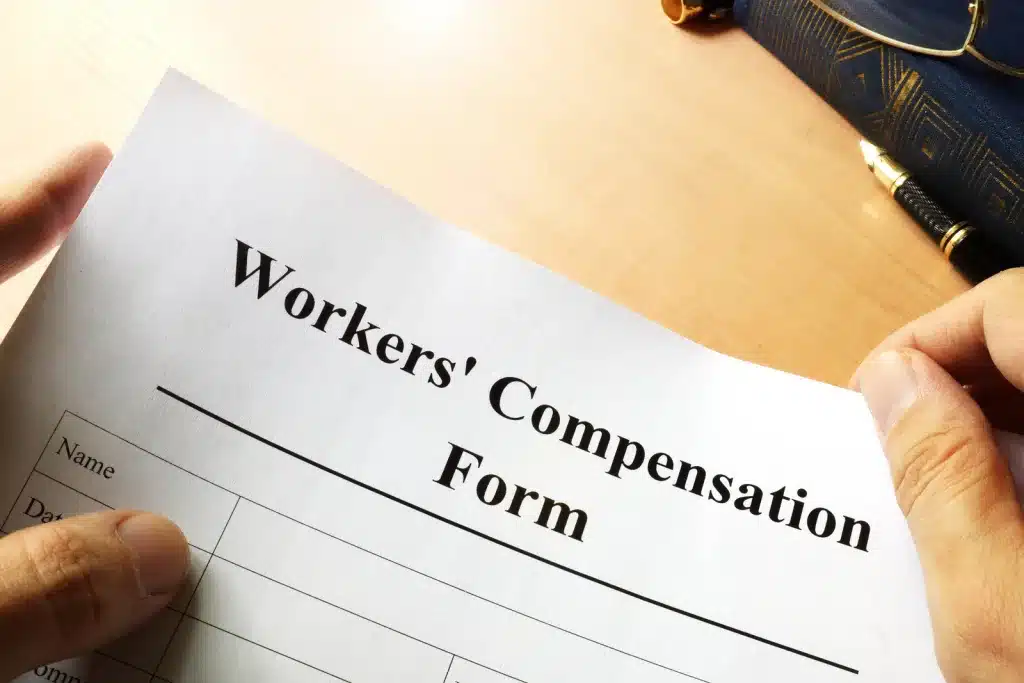 Workers' compensation insurance form required for Florida businesses