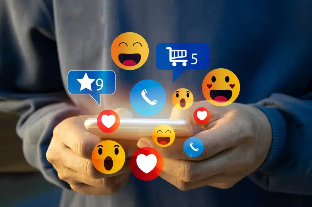 Person on social media – posts that can hurt your workers' comp claim