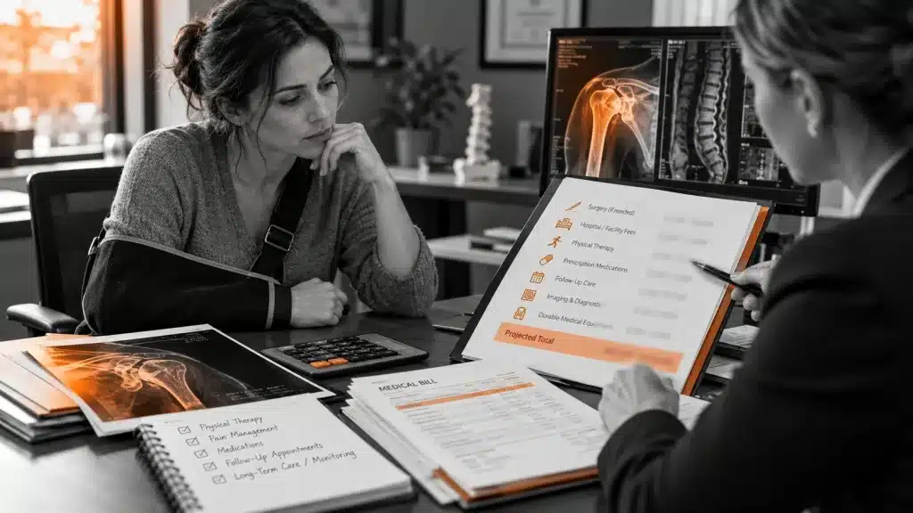 How Are Future Medical Expenses Calculated After an Injury